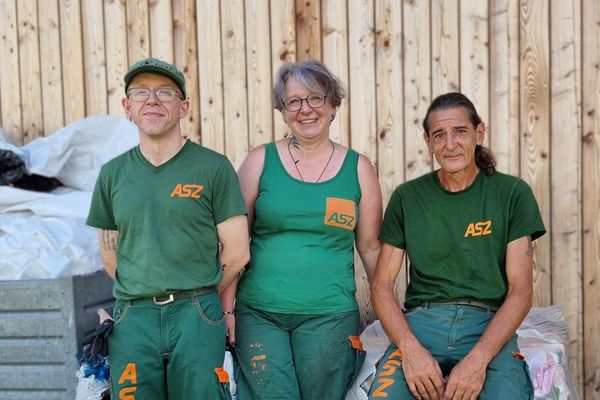Von links: Von links: Martin, Bettina und Stefan (nicht im Bild: Monika)
