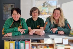 Von links: Sylvia, Sabine und Andrea