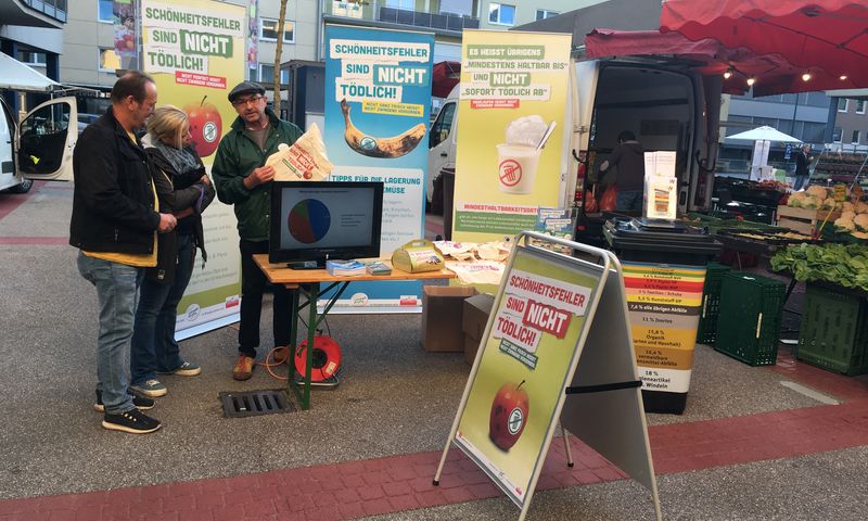 Abfallberatung am Welser Wochenmarkt