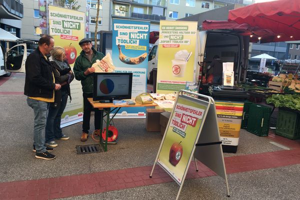 Abfallberatung am Welser Wochenmarkt