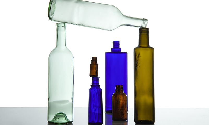 Verpackungen aus Bunt- und Weißglas