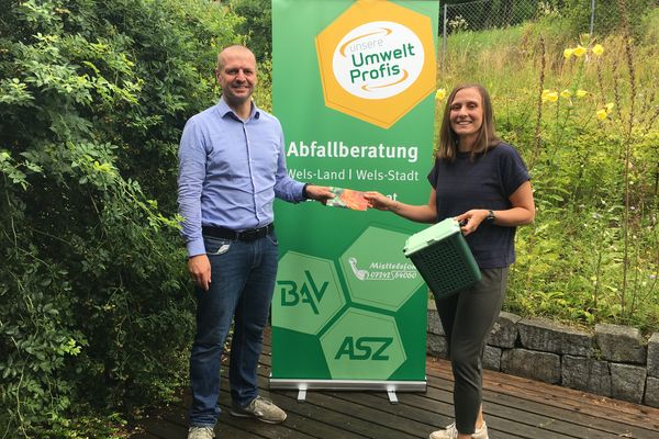 Gewinnübergabe mit Stadtrat Thomas Rammerstorfer