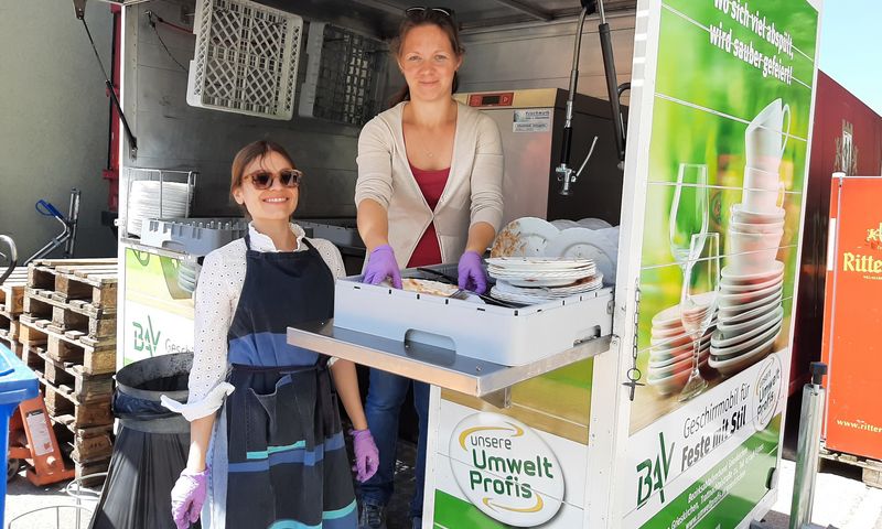Geschirrmobil in Aistersheim