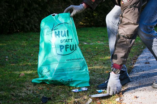 Hui statt Pfui Sammelaktion