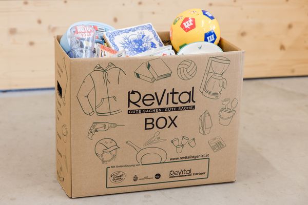 ReVital Box gefüllt