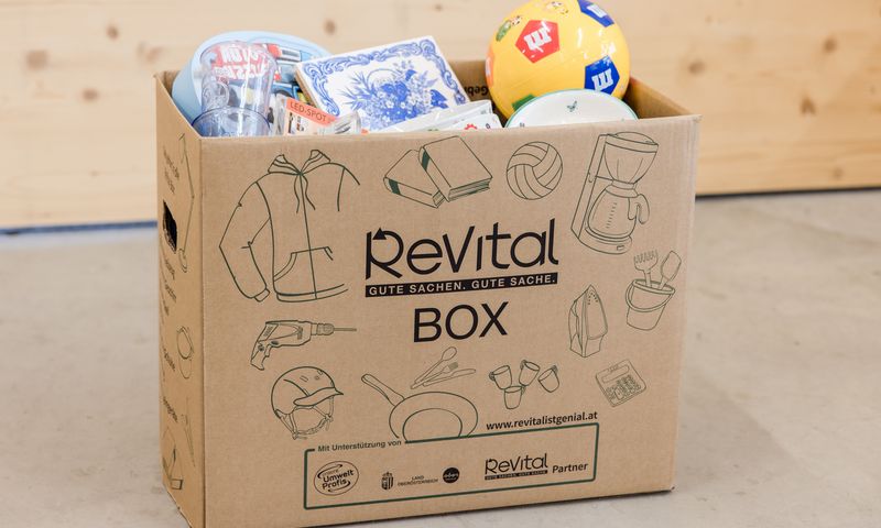 ReVital Box gefüllt