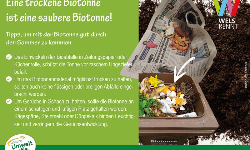 Tipps für eine Biotonnensammlung!