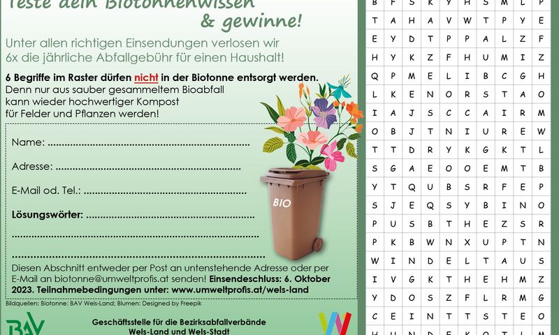Biotonnengewinnspiel
