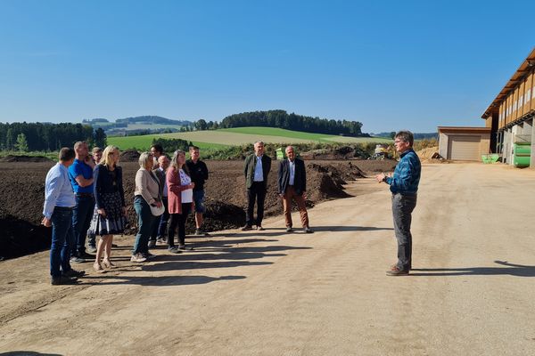 Kompostierer bei Huemer Kompost