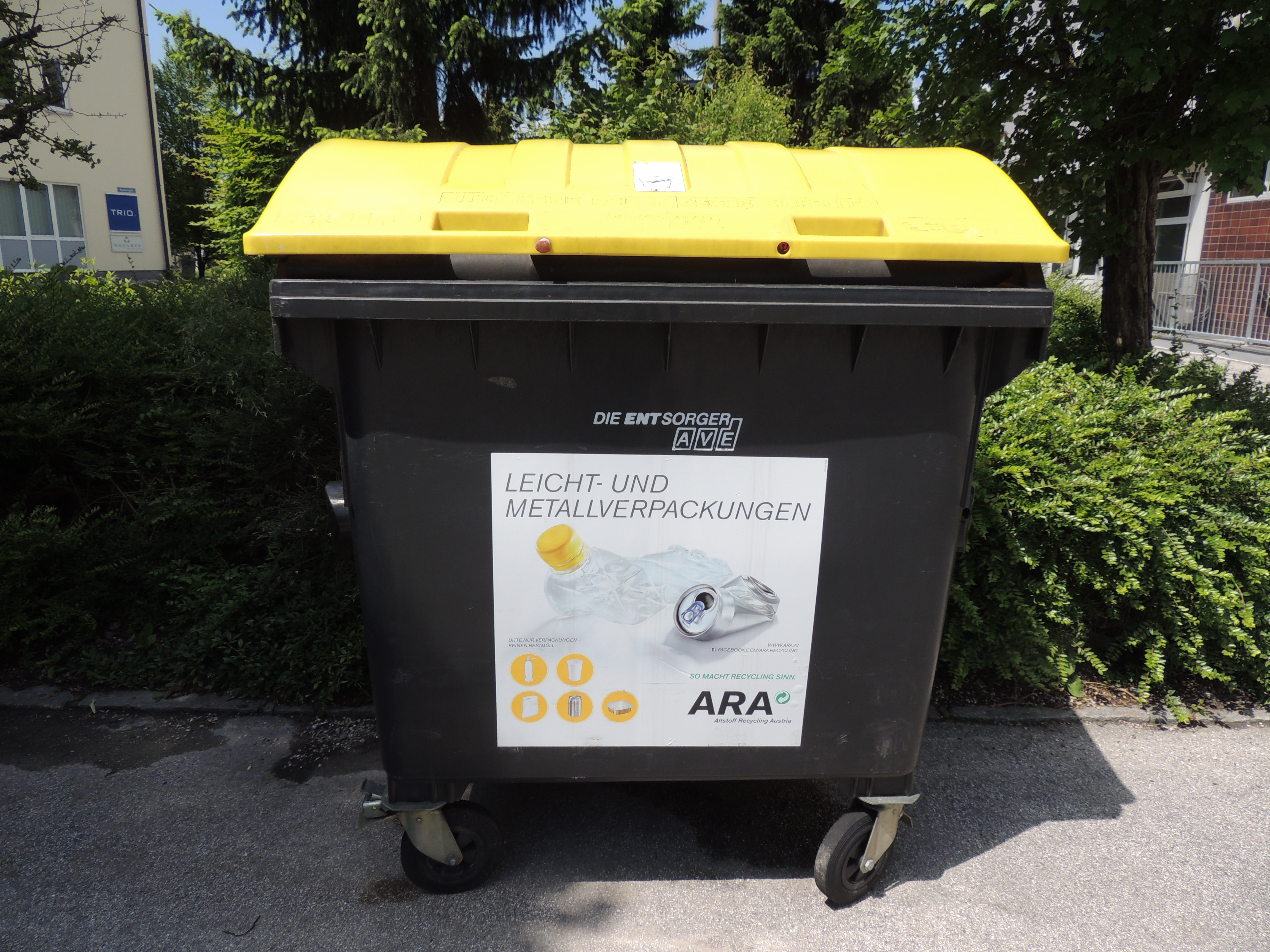 Umweltprofis Gelber Sack, Gelbe Tonne